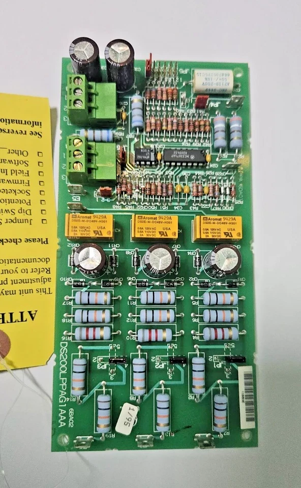 GE DS200LPPAG1A DS200LPPAG1AAA Line Protection Panel Board SL NO 11BB3E Mark V - Image 3 of 4