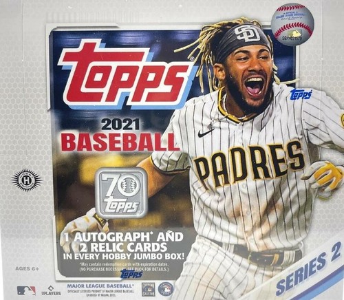 2021 Topps Series 2 Hobby JUMBO Factory Sealed Box CROCHET Cronenworth CHISHOLM
