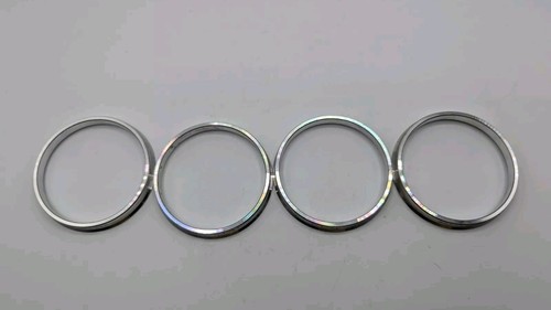 Hubcentric Rings 67.1mm to 73.1mm Silver Aluminum Hubrings