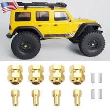 For 1:24 RC Axial SCX24 AXI00001/2 90081 Wheel Hub Hex Drive Adapter +4mm Extend