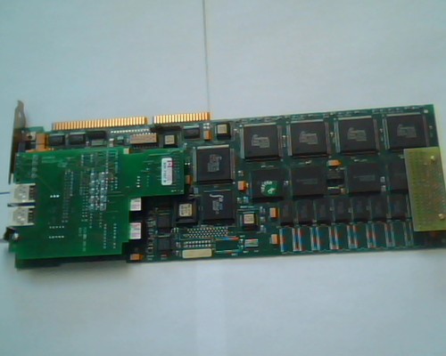 Brooktrout TR114 802-711 4-Port FAX ISA Telephony Card 802-819-50 Rev C - 第 1/8 張圖片