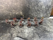 Warhammer 40K Chaos Space Marines Chaos Legionaries 10x Painted  3057 