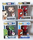 Funko POP Marvel 1st Appear&Japan Spider-Man 593, 932, WG Kraven 525, Lizard 334