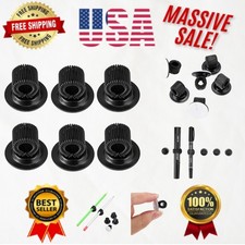 6 Pack Adjustable Black Plating Pen Holder Clips - Self Adhesive  Versatile