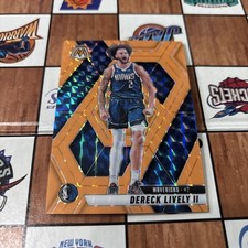 Dereck Lively II 2024-25 Panini Mosaic #115 Orange Mosaic 15/25 Dallas Mavericks