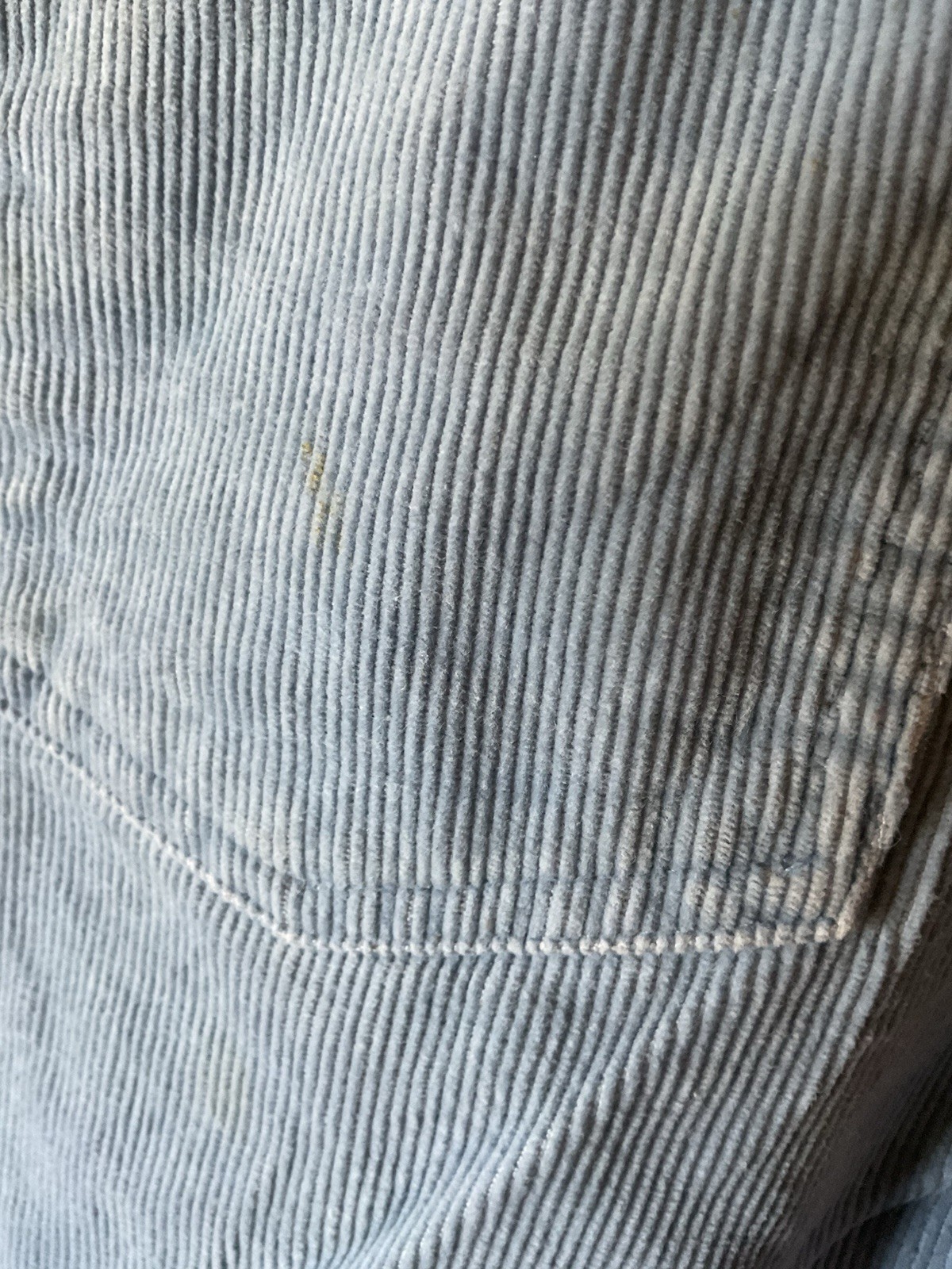 Vtg 70s Levis Corduroy Bell Bottom Pants Blue Cotton Jeans Teen / Petite 26 x 29 thumbnail 8