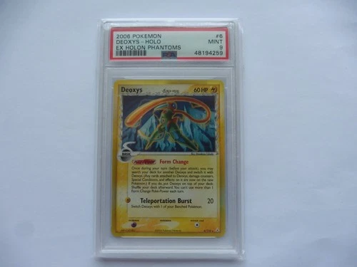 Deoxys Delta Species 6/110 EX Holon Phantoms Holo PSA 9 Mint Pokemon