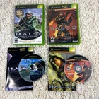 Halo 1 Combat Evolved and Halo 2 (Microsoft Xbox) OG Original Xbox Complete CIB