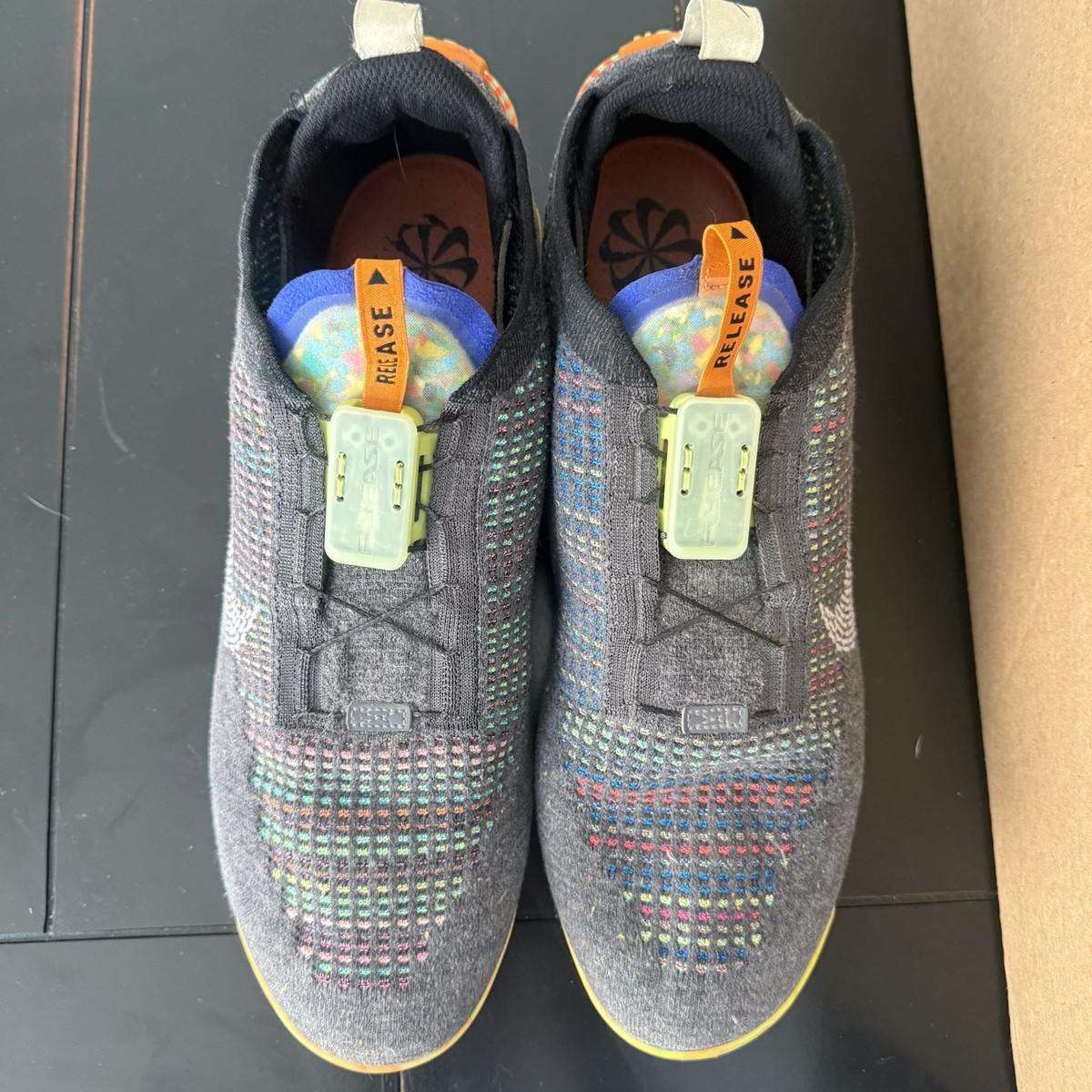 Nike Air VaporMax 2020 Flyknit CJ6740-003 Multicolor Black Men's