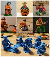 TNSold Toy Soldiers DDR conversion umbau cowboys scale 7 cm unpainted