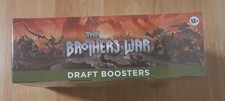 Magic the Gathering The Brothers War Draft Booster Box Sealed New MTG