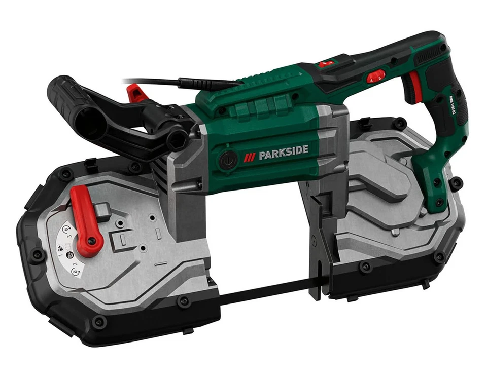 PARKSIDE® Metallbandsäge Säge »PMB 1100 B2«, mit Untergestell, 0–290 min-¹ - Bild 2 von 4