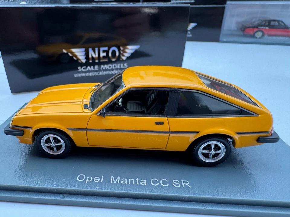 Opel Neo 1/43 Manta CC SR 1976 naranja #395 Foto 2 de 4