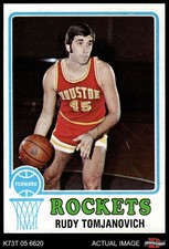 1973 Topps #145 Rudy Tomjanovich Rockets HOF Michigan 8 - NM/MT