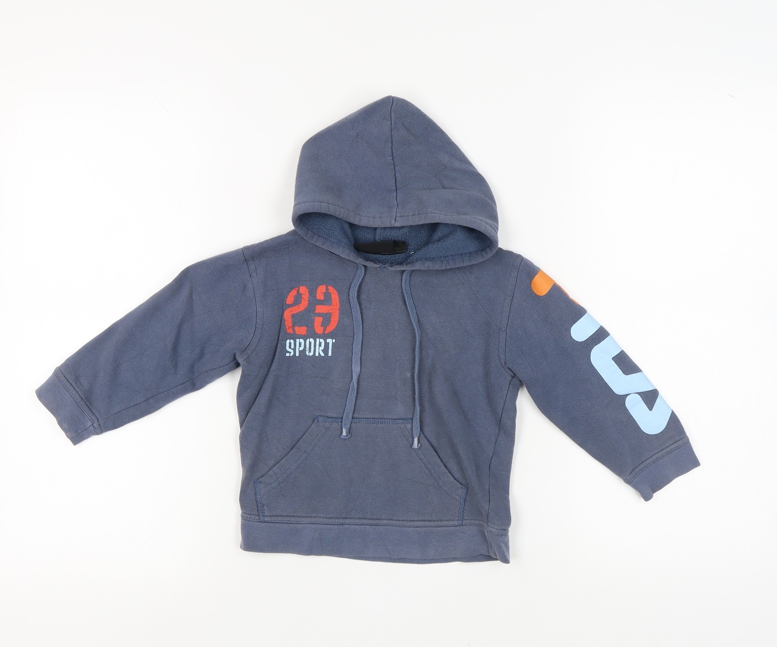Felpa con cappuccio pullover blu Fila ragazzo Taglia 4