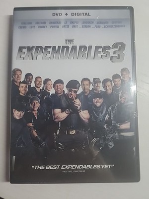 The Expendables 3 DVD + Digital 2014 Release New Sealed Sylvester Stallone