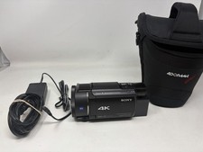Sony Handycam FDR-AX53 Black 64GB 4K Digital Video Camcorder With Power Supply