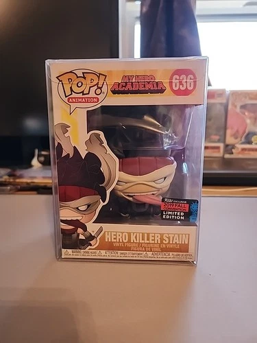 Funko Pop My Hero Academia Hero Killer Stain #636 2019 Fall Collection Exclusive