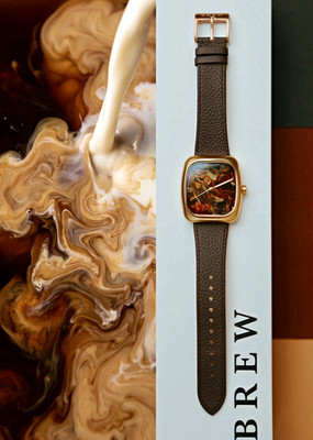 Brew Limited Edition Automatic Gold Retrograph Stone Blend