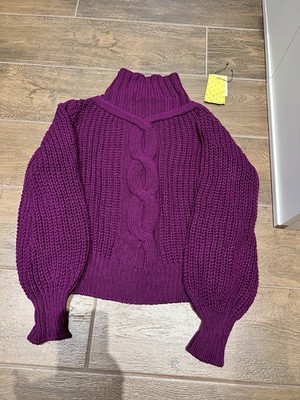 Luisa Spagnoli Pullover Pulli Magenta Gr. M Eur 359,00