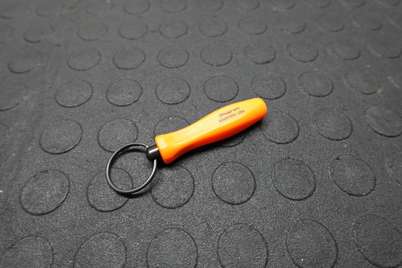 Snap-on Tools Custom Miniature Screwdriver Handle Key Chain