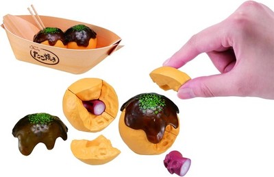 mega house(megahouse) Demolition PuzzleLite Takoyaki Puzzle 3D Puzzle Ages 15+