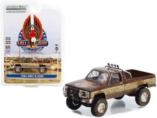 GREENLIGHT 44860F 1:64 1982 GMC K-2500 PICKUP TRUCK BROWN THE FALL GUY