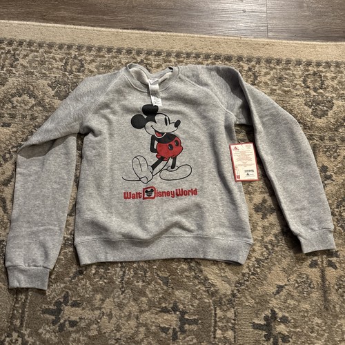 Walt Disney World Parks MICKEY MOUSE Classic Pullover Sweatshirt Kids 13 Youth - Picture 2 of 3