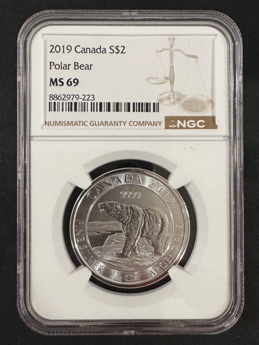 25+ Royal Canadian Mint Grade MS 69 NGC Certified Silver Bullion
