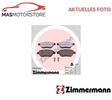 SATZ BREMSBELÄGE BREMSKLÖTZE ZIMMERMANN 236009901 P FÜR CITROËN C4 I,C4