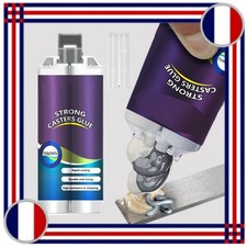 Soudure à froid métal 90g colle époxy puissante résistante 150°C
