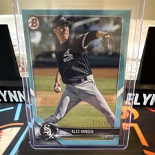 Topps 2018 Bowman Draft Alec Hansen Sky Blue /499 Rookie #BD-146 White Sox