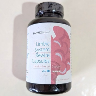 Limbic System Rewire Capsules Our Best Mood Support Supplement Exp 10/2027