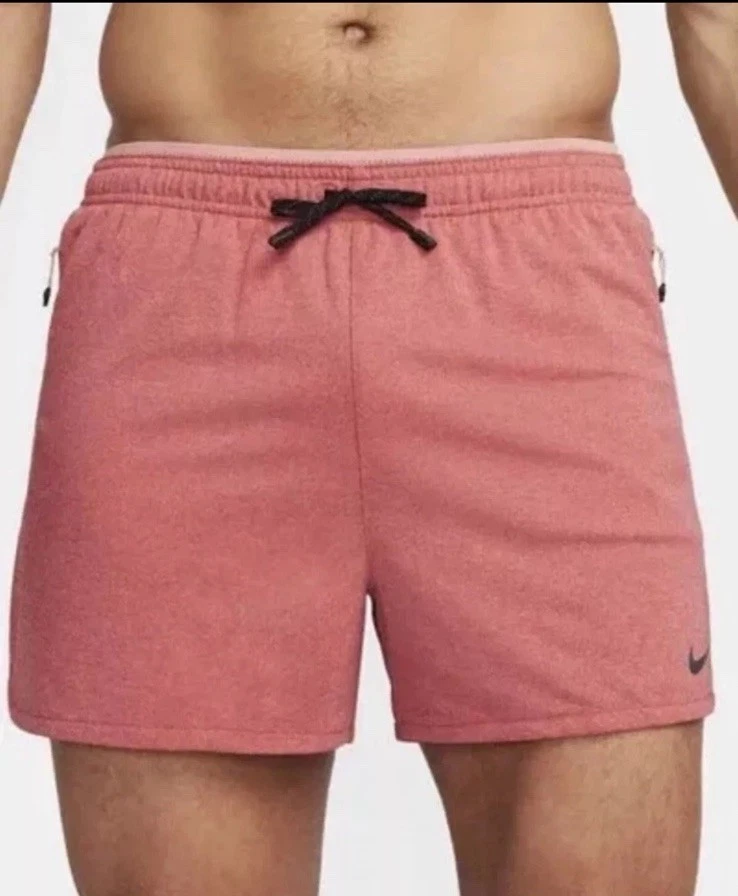 Nike Men’s Stride Run Division Brief Lined 4” Running Shorts, Color: Red, XXL