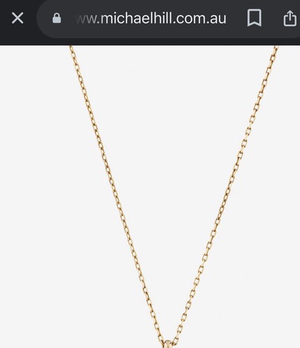 Michael Hill 45cm Necklace 10ct Yellow Gold Fine Chain - Picture 4 of 12
