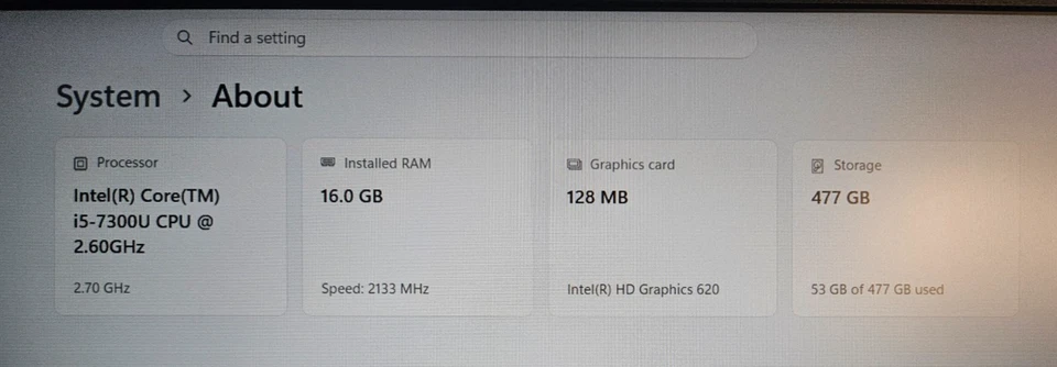 Dell Latitude 3590 · i5-7300U · 16GB · 512GB, photo 3 of 5