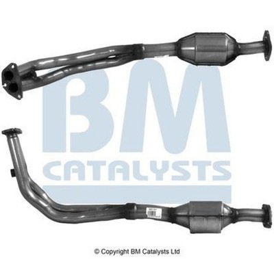 BM Catalysts Katalysator Kat Approved passend für Fiat Panda 1000 Cat0 i.e