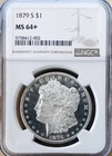 1879 S MORGAN DOLLAR NGC MS64++ AWESOME PIECE**LOOKS PL PQ++++  NR #76186