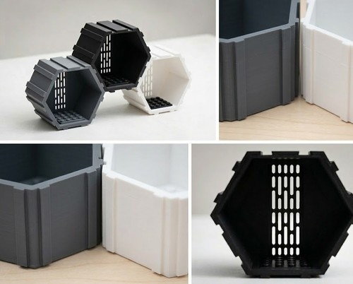 Lego Modular Hex Minifigur Vitrine | Star Wars inspiriert - Bild 3 von 3