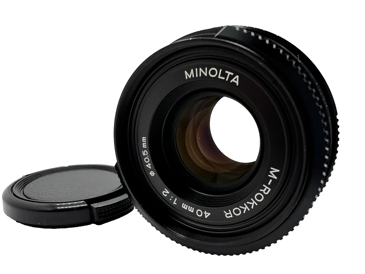Minolta M Rokkor 40mm F2 for sale - eBay