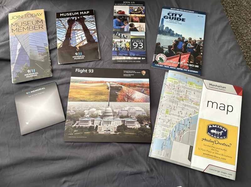 9/11 Memorial Museum Map Flight 93 National Memorial NYC City Guide Lot