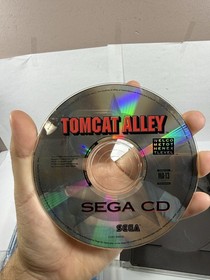 Tomcat Alley (Sega CD, 1994) Complete CIB TESTED!