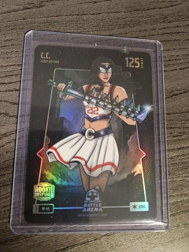 2024 Bo Jackson Battle Arena C.C. BF-45 Caitlin Clark Steel Battlefoil 1st Ed