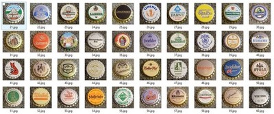 Kronkorken, Bottle Caps 220 Stück zur Auswahl, neu und gebraucht, Mix 2