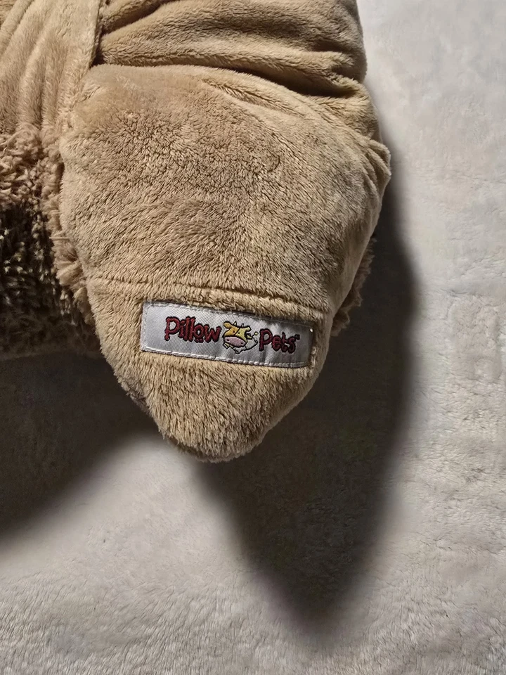 Pillow Pets Pee Wees Puppy Dog Plush Brown Stuffed Animal Toy 12" 2010 - Image 3 of 4