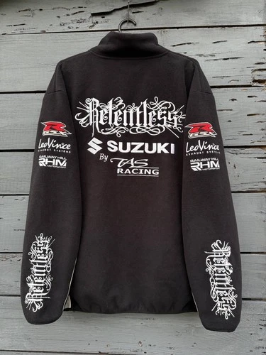 Suzuki TAS Racing Fleece Jacket L | Relentless Official Merchandise | Black - product listing photo