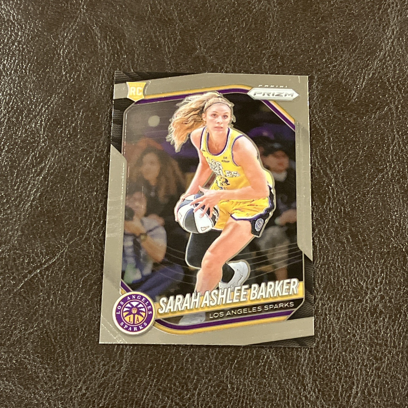 2025 Panini Prizm WNBA Sarah Ashlee Barker Base Card RC Rookie #31 Sparks