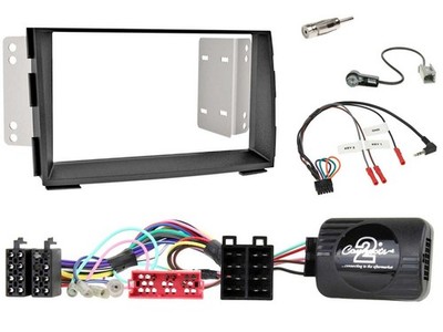 Radioset Lenkradadapter Doppel DIN Autoradio für Kia Venga 2010-2019