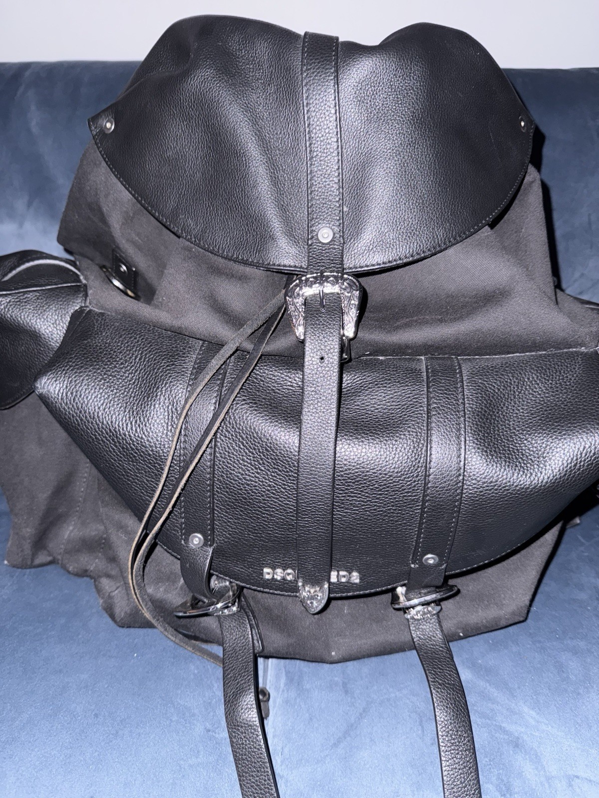 Authentic DSQUARED Gorgeous Backpack Western Trav… - image 5