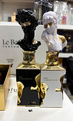 Lattafa His Confession & Her Confession Eau de Parfum Spray 2x 100 ml